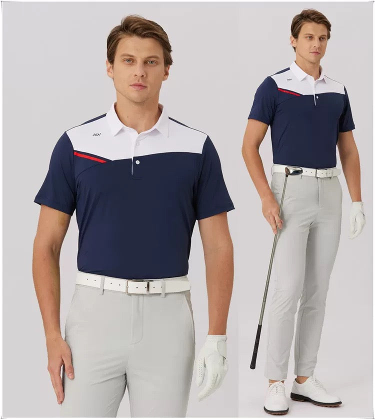 Azureway Men’s Golf Shirt T5415