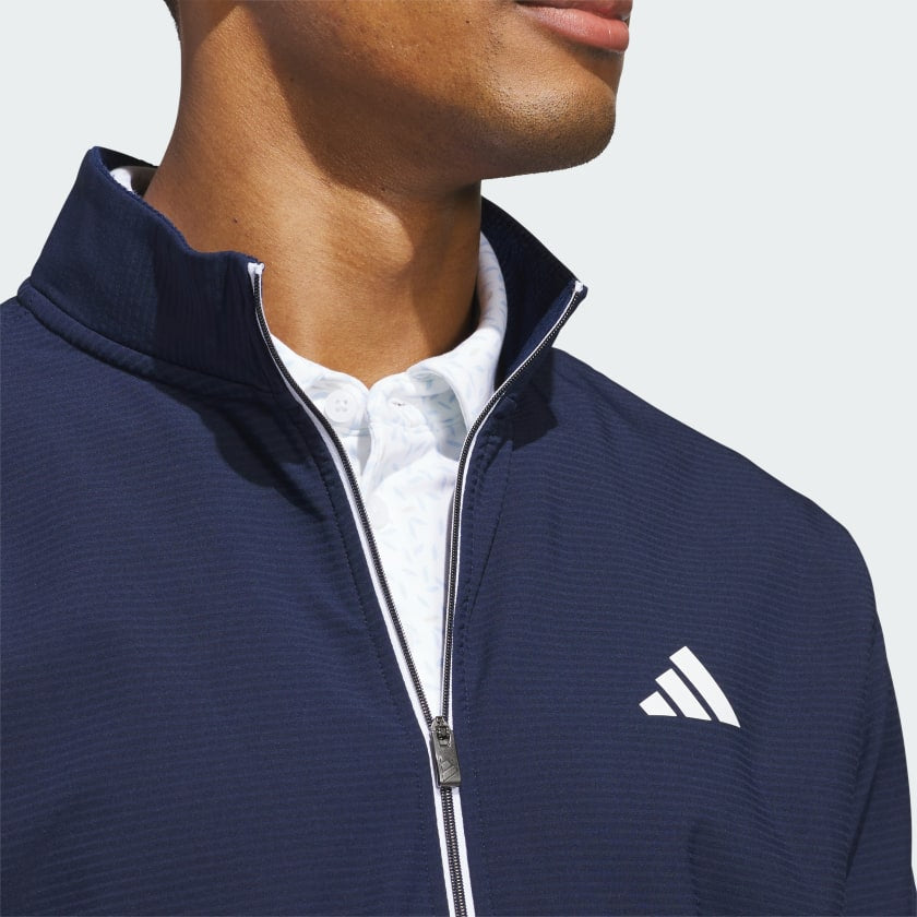 ADIDAS ULTIMATE365 TEXTURED WOVEN FULL-ZIP JACKET JY5237