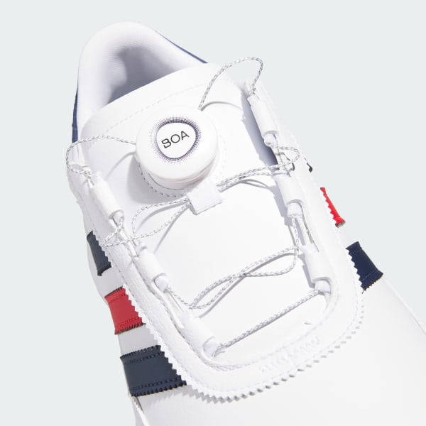 ADIDAS WHITE S2G 26 BOA SPIKELESS GOLF SHOE JR1886