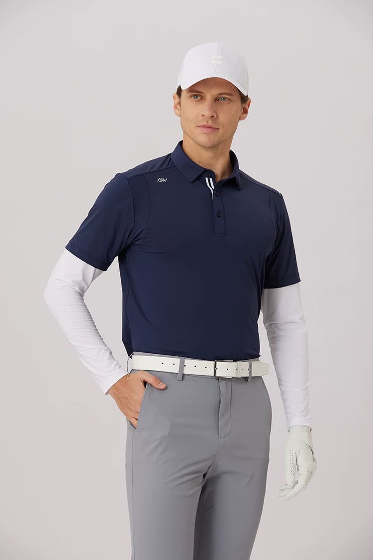 Azureway Men’s Golf Long Sleeves Shirt T5408