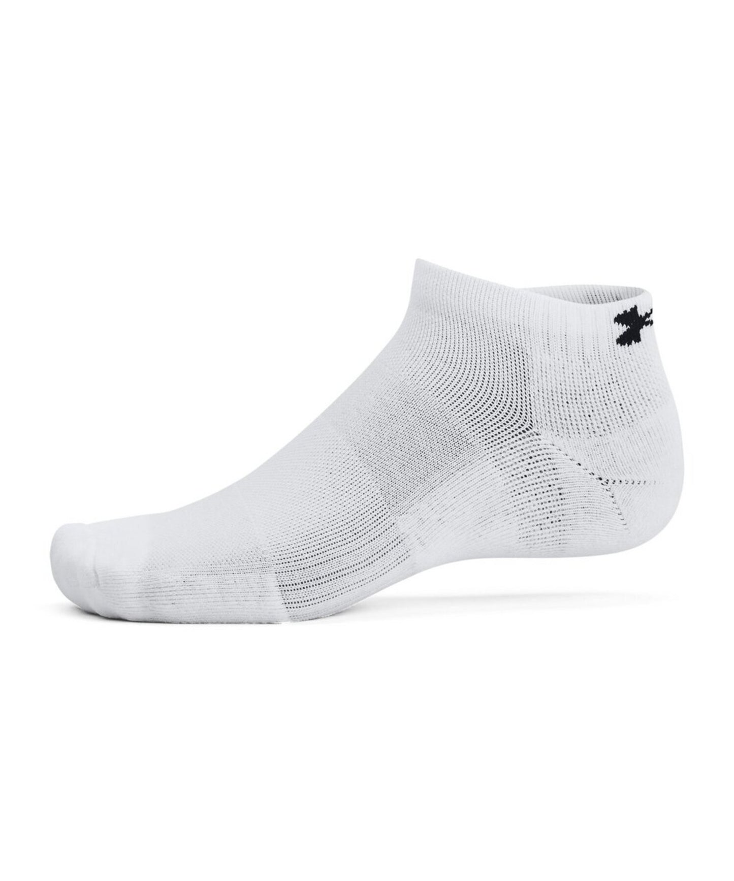 UA Training Cotton Low Cut Socks 1386312-100