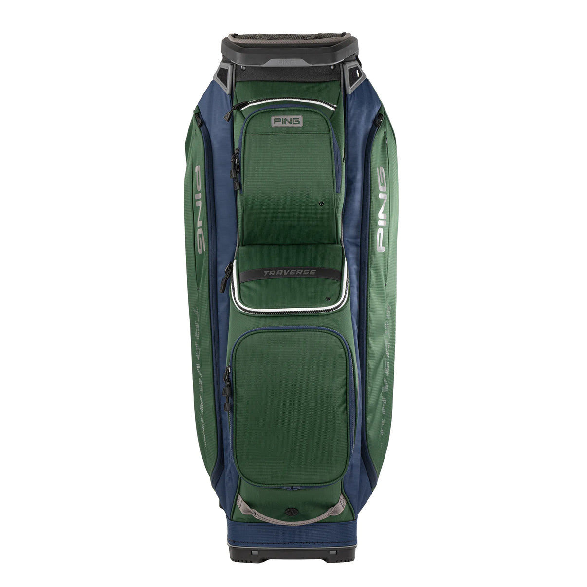TRAVERSE 244 GOLF CART BAG | Dark Green / Grey / Navy