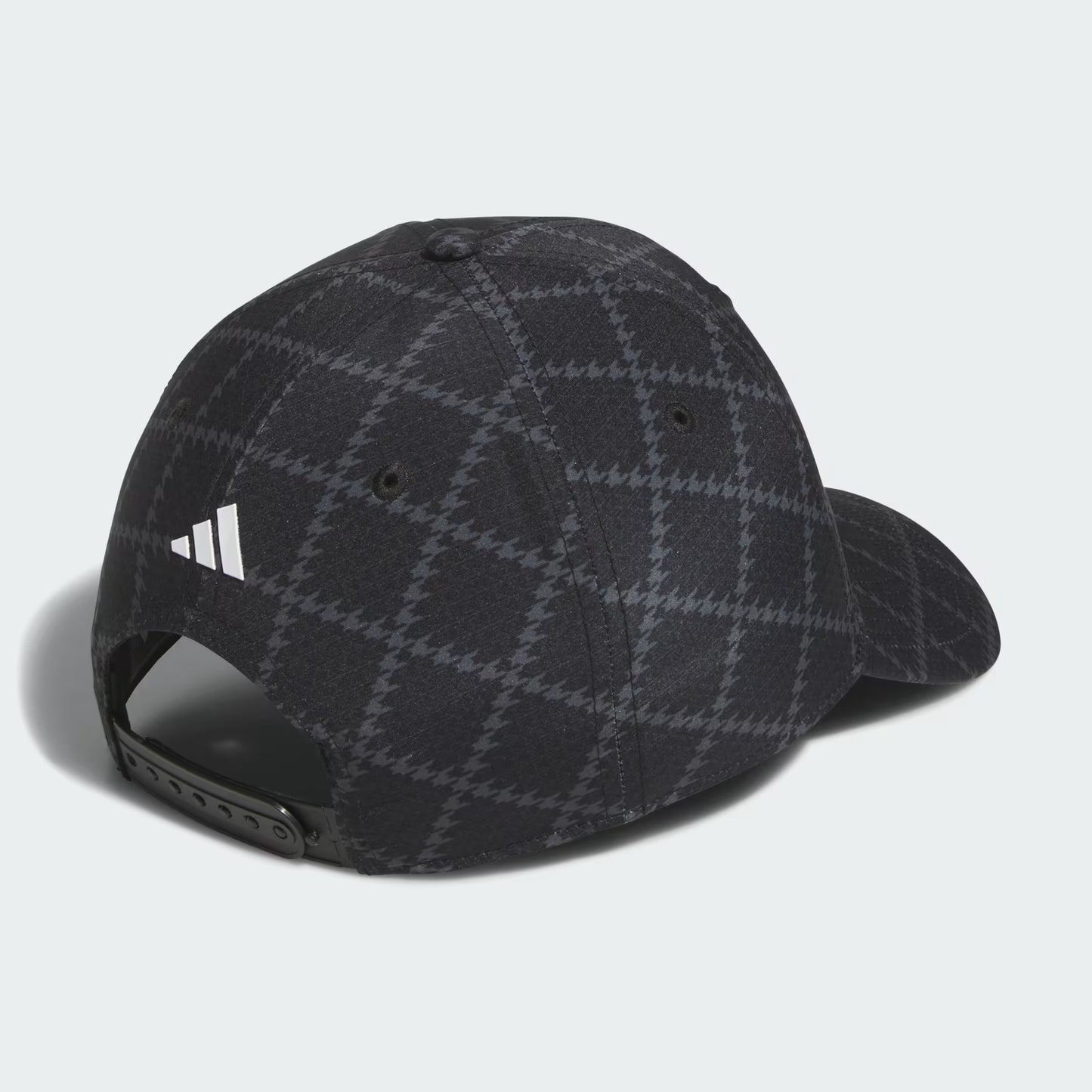 KB0493 3-Stripes Tour Houndstooth Print Hat Black | Adidas