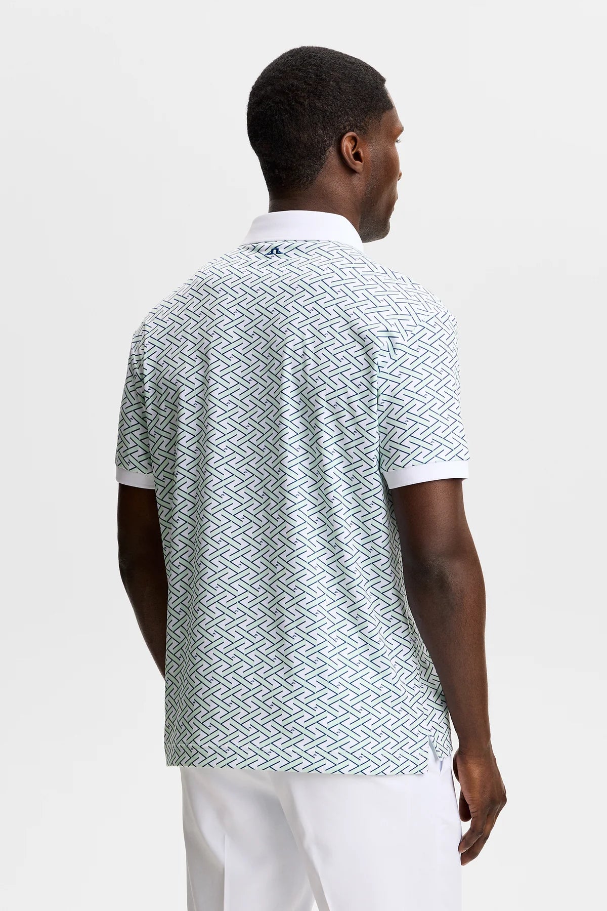 Tour Print | J.Lindeberg A062 Ladder White Bay