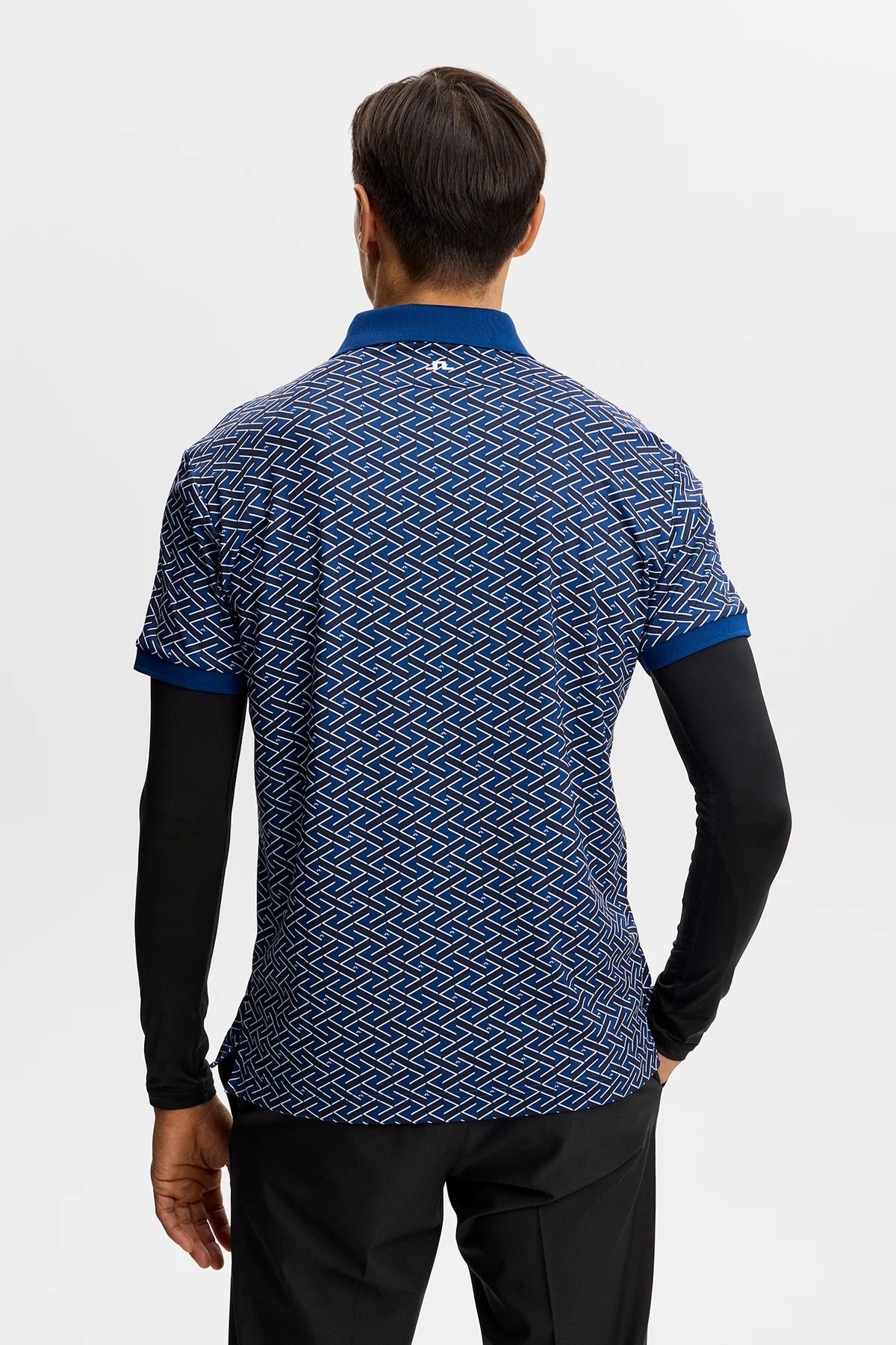 Tour Print | J.Lindeberg O613 Ladder Estate Navy S