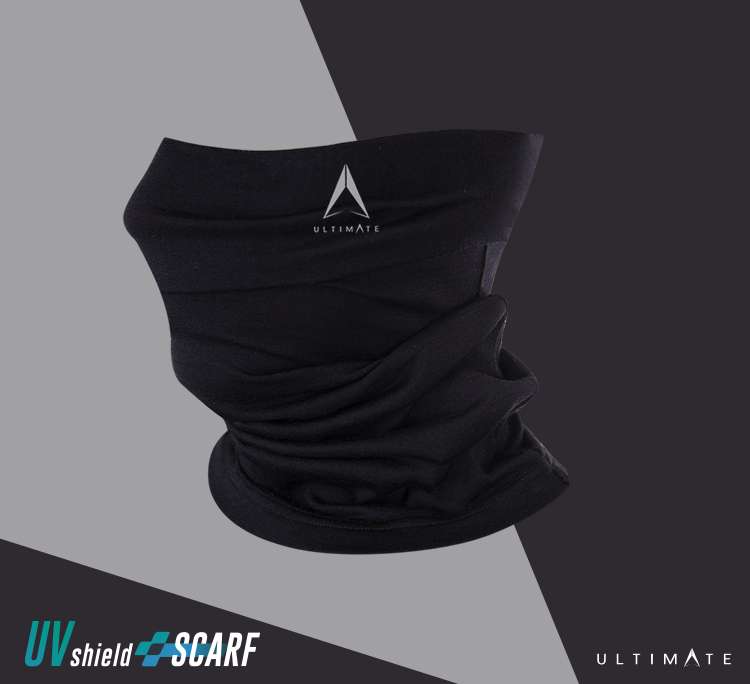 UV Shield+ Scarf Black | ULTIMATE