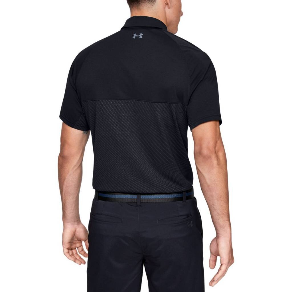 Under Armour Tour Tips Blocked Golf Polo Shirt 1345455-001