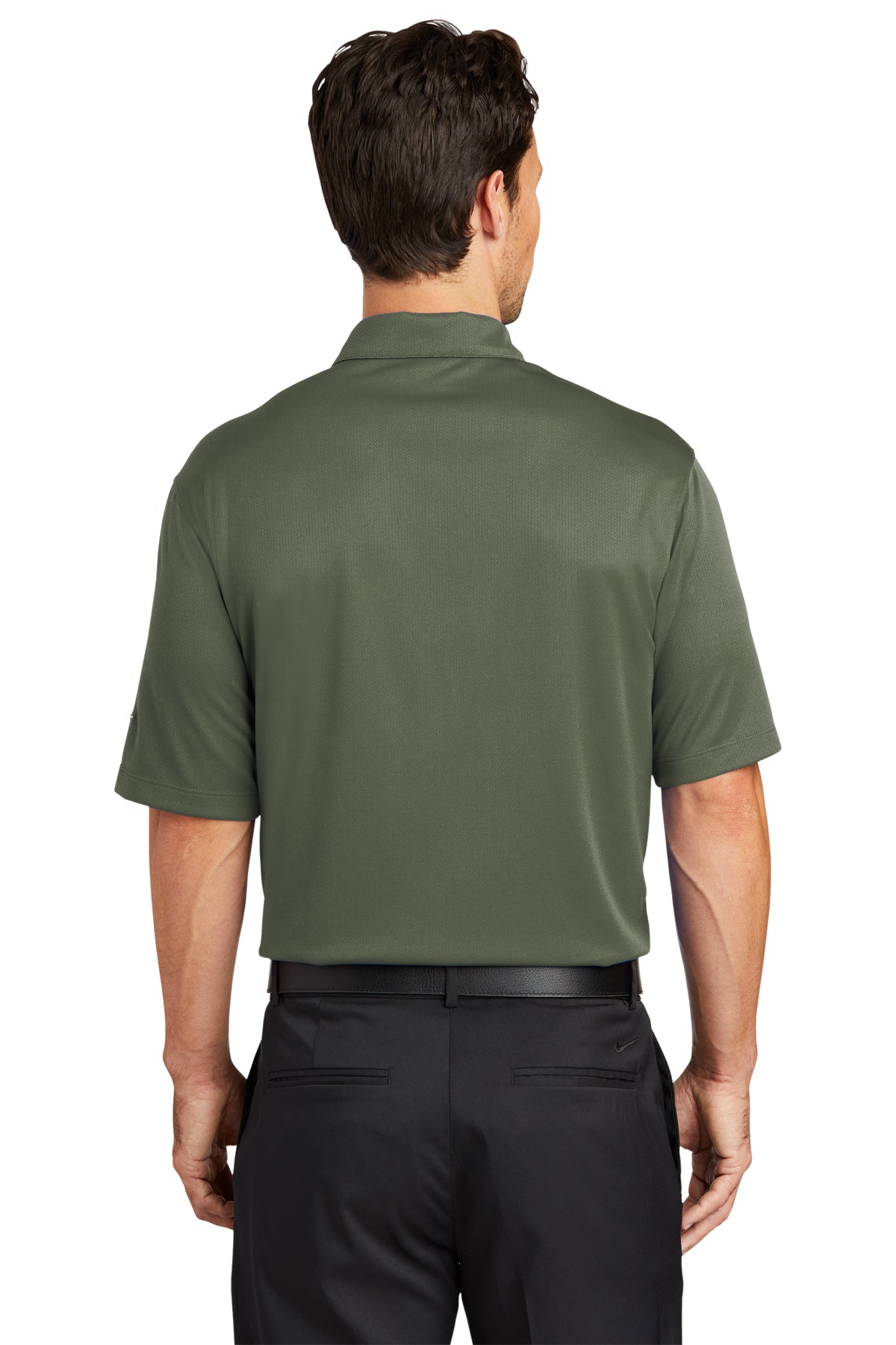 Nike Dri-FIT Pebble Texture Polo | Nike Golf 373749 Vintage Lichen