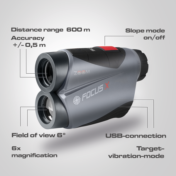Golf Rangefinder Focus X | Zoom