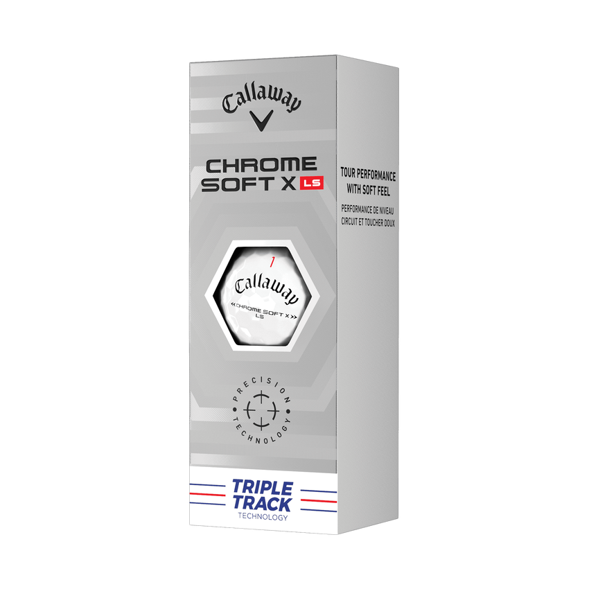 Chrome Soft X LS Triple Track Golf Balls | Callaway