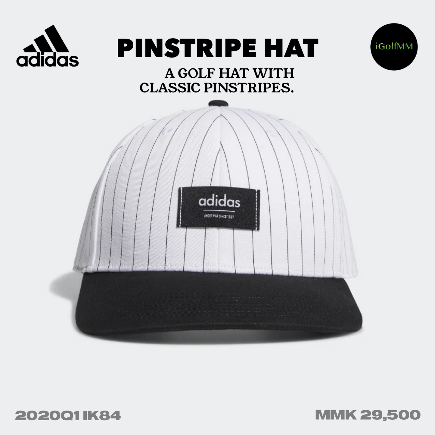 Adidas Pinstripe White FQ0478