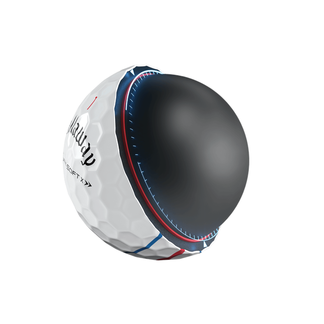 Chrome Soft X Triple Track Golf Balls | Callaway