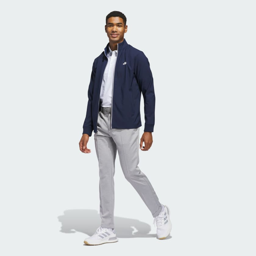 ADIDAS ULTIMATE365 TEXTURED WOVEN FULL-ZIP JACKET JY5237
