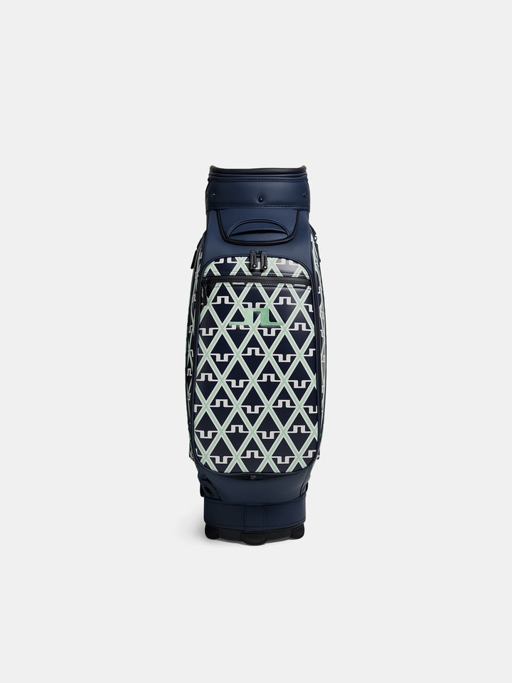 J.LINDEBERG STAFF BAG PRINT GEO JL NAVY