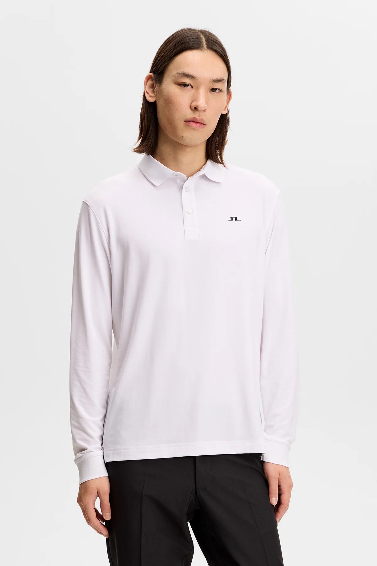 Florian LS Polo White | J.Lindeberg