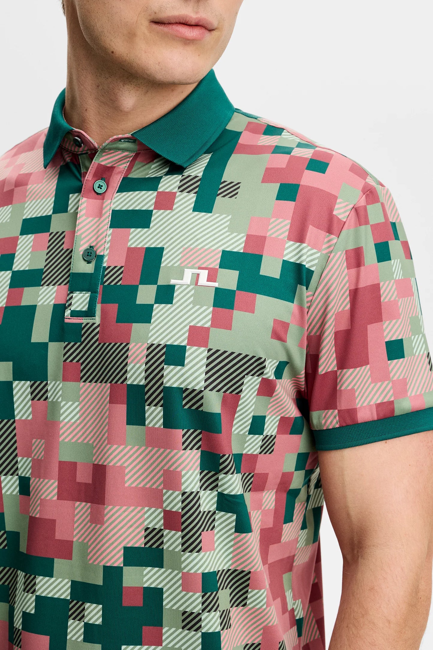 Bridger Tour Print Polo | J.Lindeberg