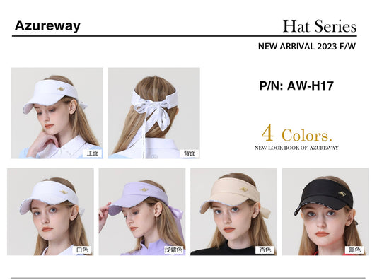 Women’s Golf Visor Cap | Azureway AW-H17