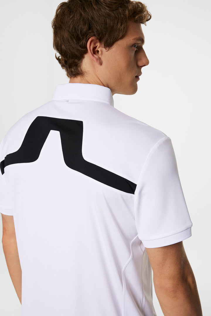 J.LINDEBERG KV POLO WHITE GMJT13040 0000