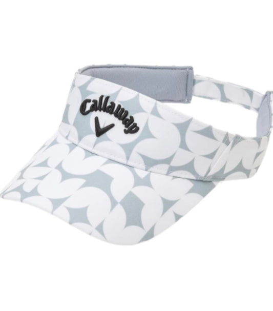 Geometric Print Pattern Visor Cap | Callaway C24191115-1120