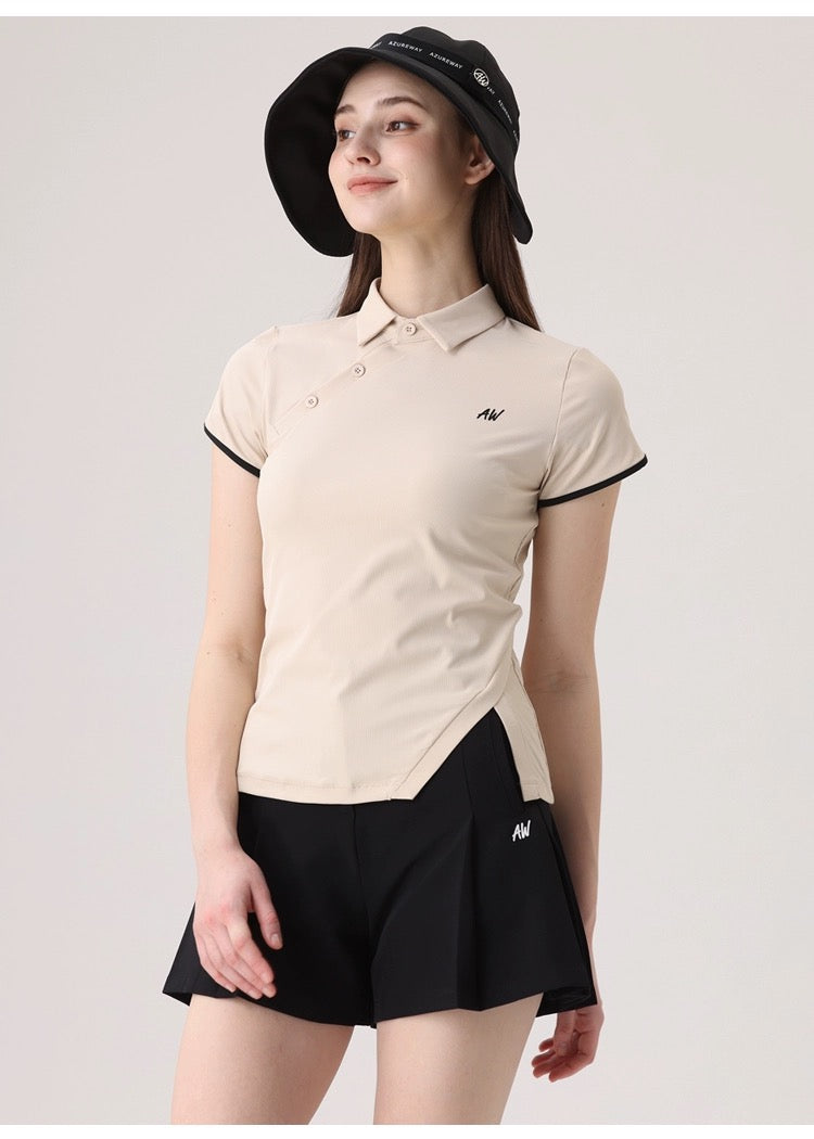 Azureway Summer Ladies Golf Shirt AW-T4116