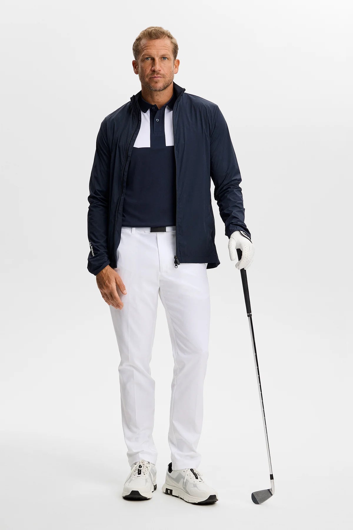 Calex Polo Navy | J.Lindeberg