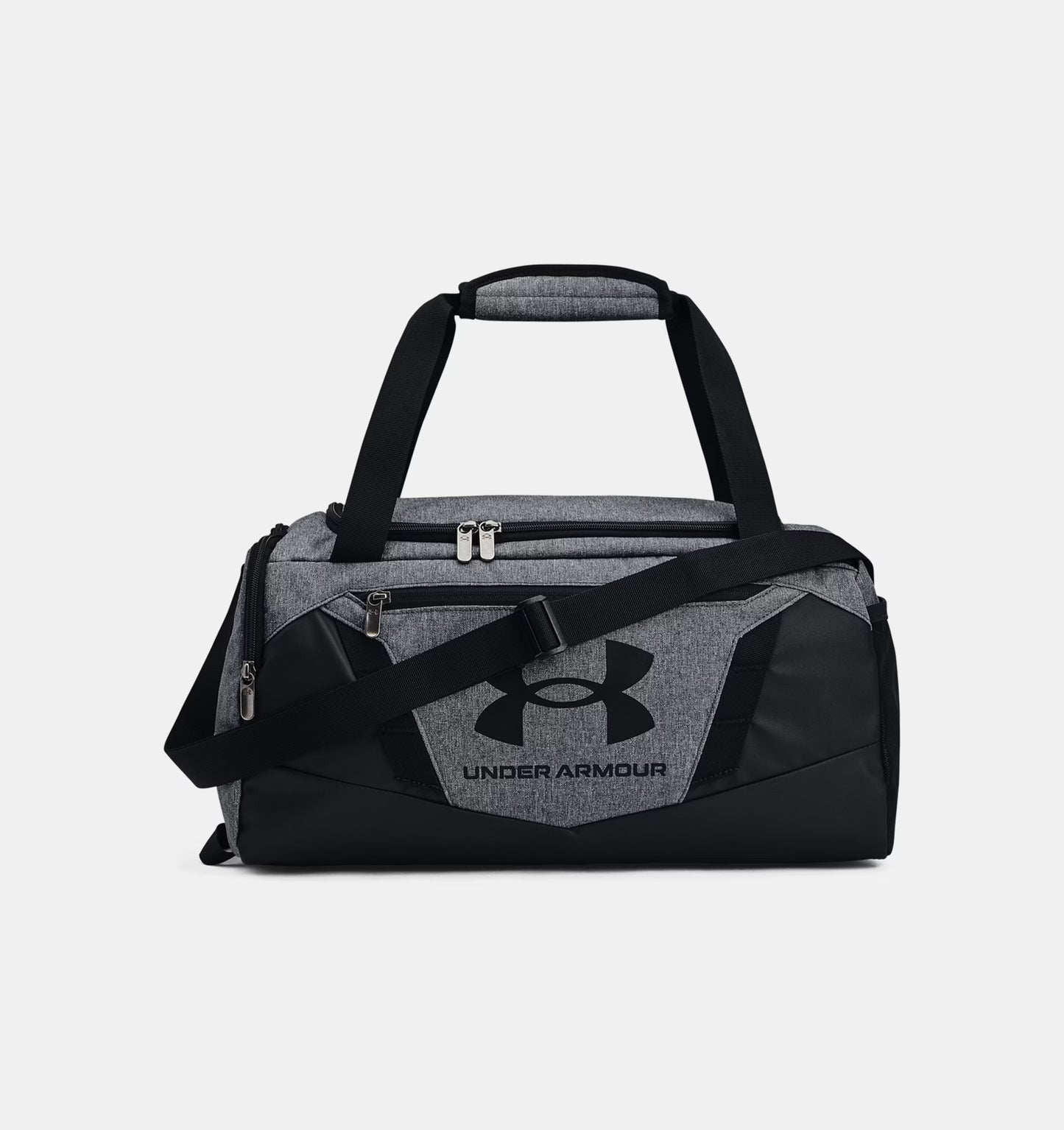 UA Undeniable 5.0 XS Duffle Bag (Pitch Gray Medium Heather / Black - 012)