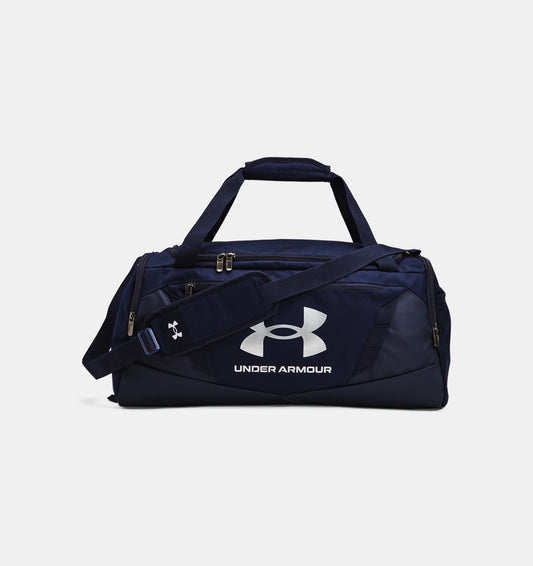 UA Undeniable 5.0 Small Duffle Bag Midnight Navy / Metallic Silver - 410