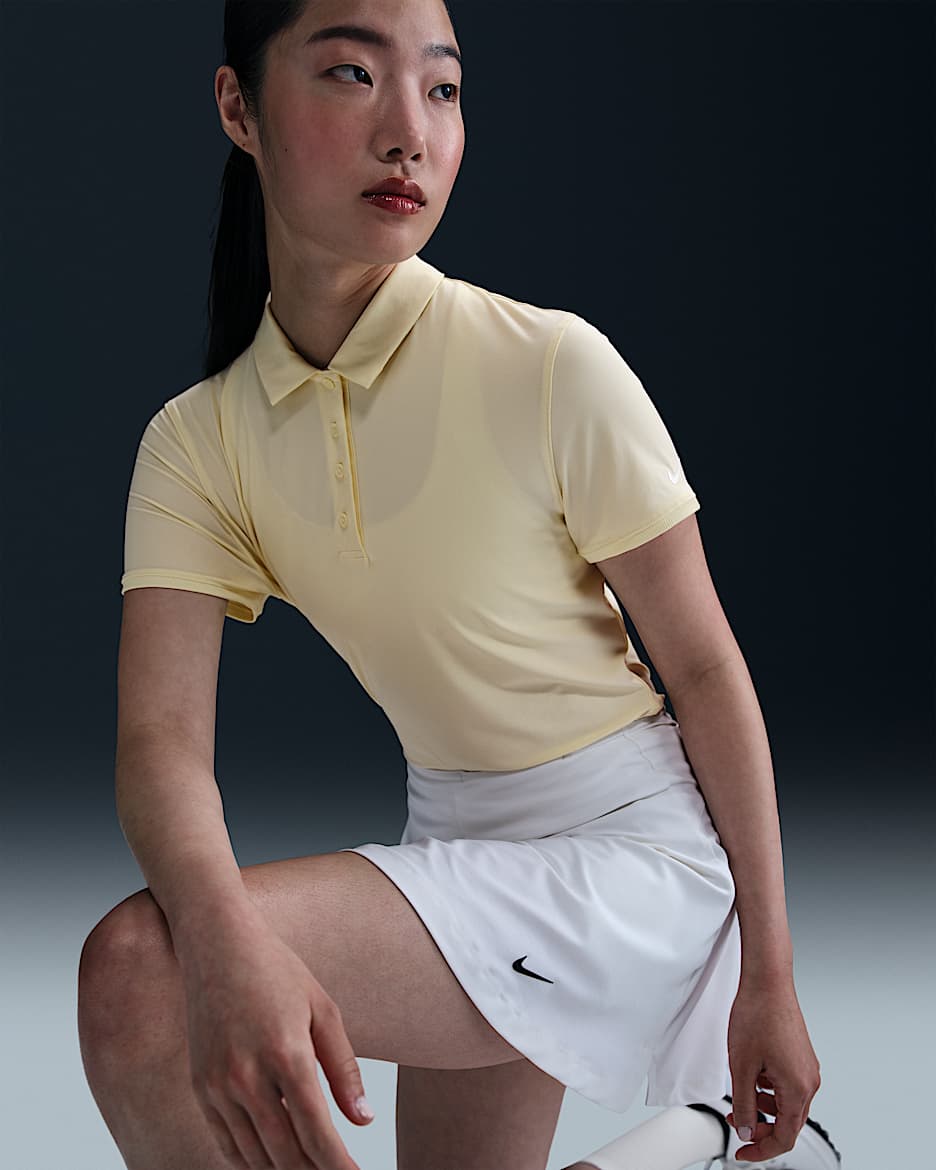 Nike Victory Women's Dri-FIT Short-Sleeve Golf Polo FQ1575 744