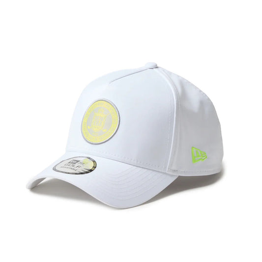 New Era Golf Cap 9FORTY A-Frame Trucker Circle Patch White NEW ERA Golf (14747297)