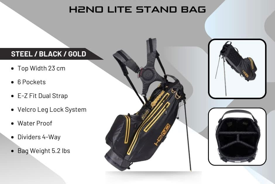 H2NO LITE STAND GOLF BAG