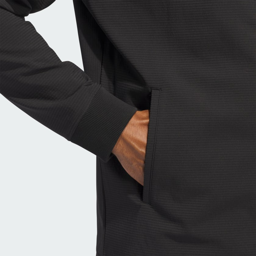 ADIDAS ULTIMATE365 TEXTURED WOVEN FULL-ZIP JACKET KB6796