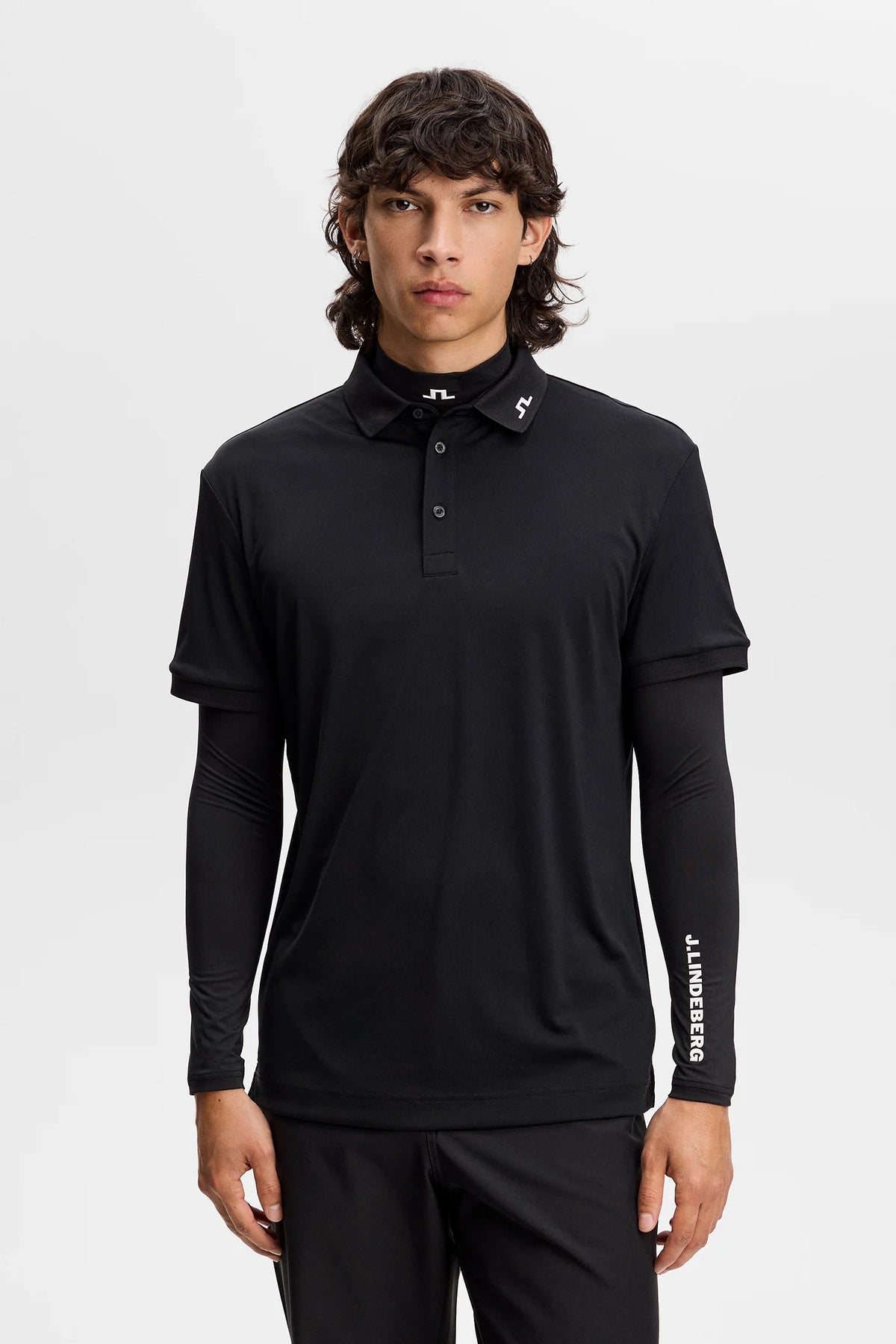 KV Polo  - Black | J.Lindeberg