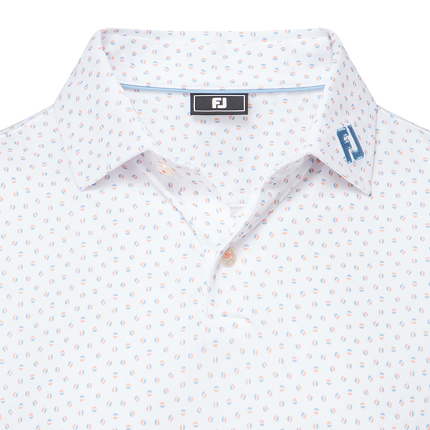 FootJoy Bounce Print Stretch Pique Golf Shirt 32590