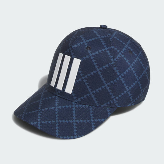 JL7919 3-Stripes Tour Houndstooth Print Hat Navy | Adidas