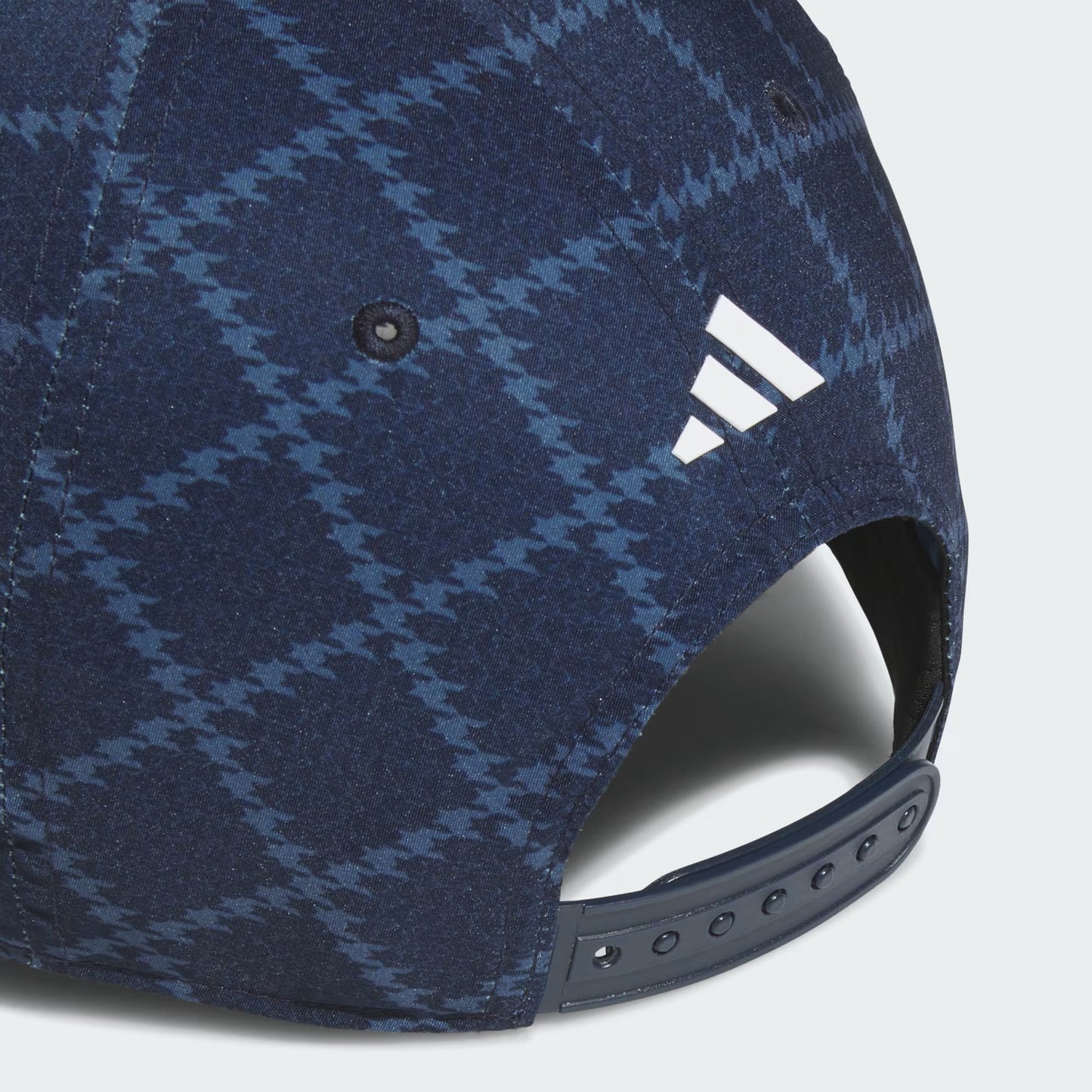 JL7919 3-Stripes Tour Houndstooth Print Hat Navy | Adidas