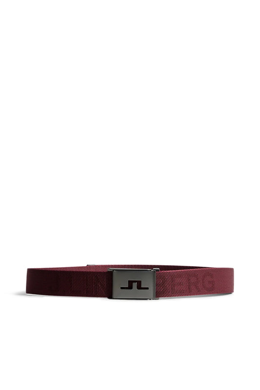 J.LINDEBERG Roy Logo Webbing Belt GMAC10610 G091