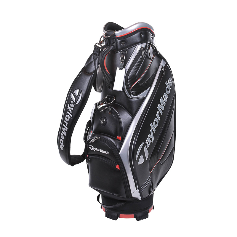 TaylorMade 2021 Auth-Tech Cart Bag (Black) V95769