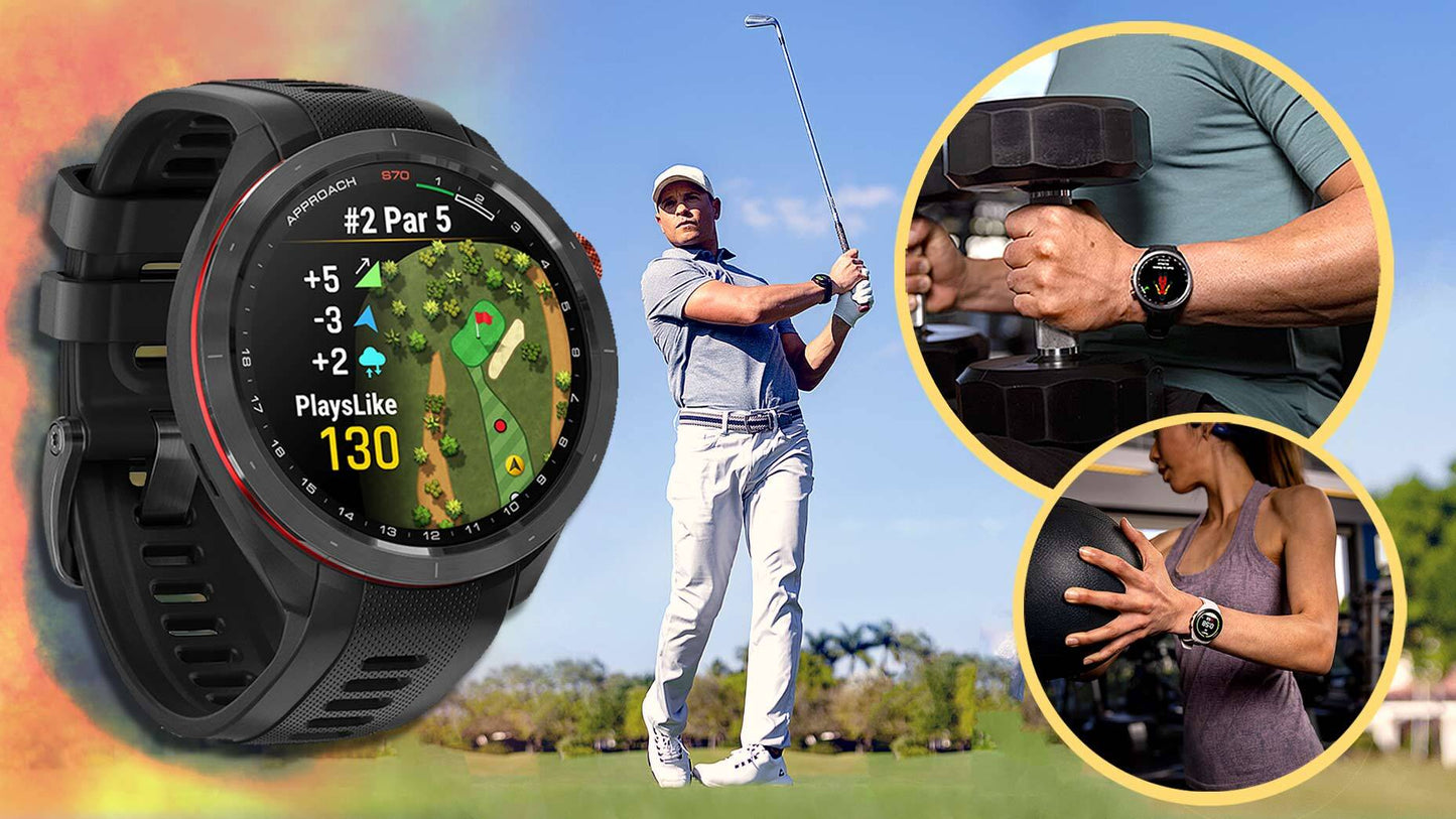 PREMIUM GPS GOLF SMARTWATCH | GARMIN S70