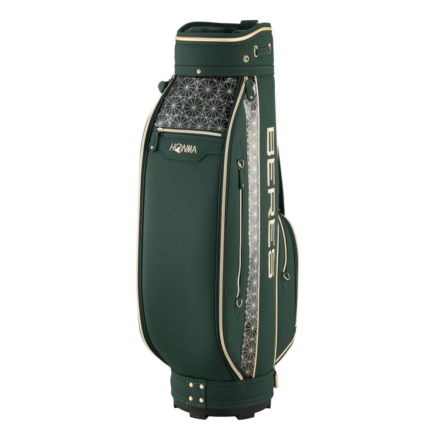 Honma Beres 3 Star, Green, Gold, premium golf cart bag, CB52601