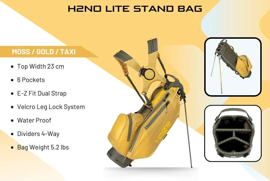 H2NO LITE STAND GOLF BAG