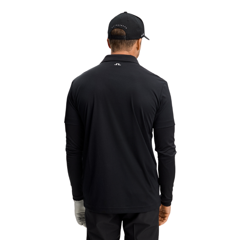 Finn Polo 9999 Black | J.Lindeberg