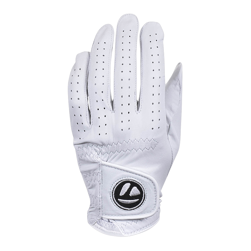 TaylorMade Tour Preferred Genuine Men's Leather Glove (White) U24694