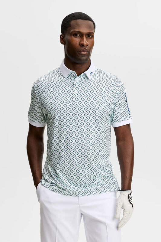 Tour Print O613| J.Lindeberg A062 Ladder White Bay