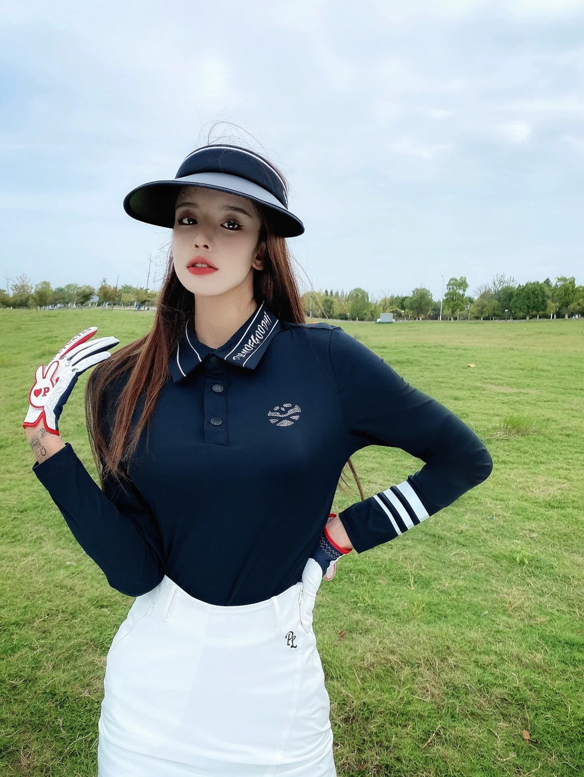 Women’s Golf Long Sleeves Shirt | PL 22012