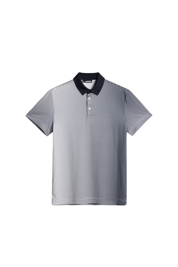 J.LINDEBERG MARVIN STRIPE POLO WHITE GMJT13339 0000