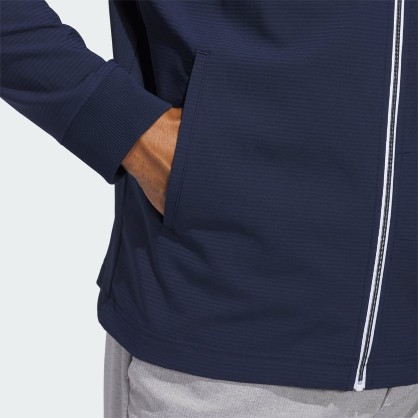 ADIDAS ULTIMATE365 TEXTURED WOVEN FULL-ZIP JACKET JY5237
