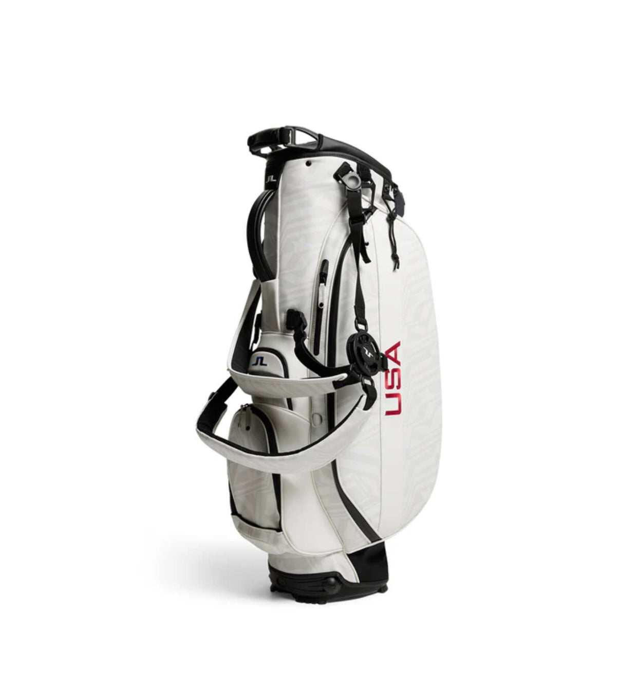 J.LINDEBERG PLAY STAND BAG US GOLF WHITE GMAC11900-A051