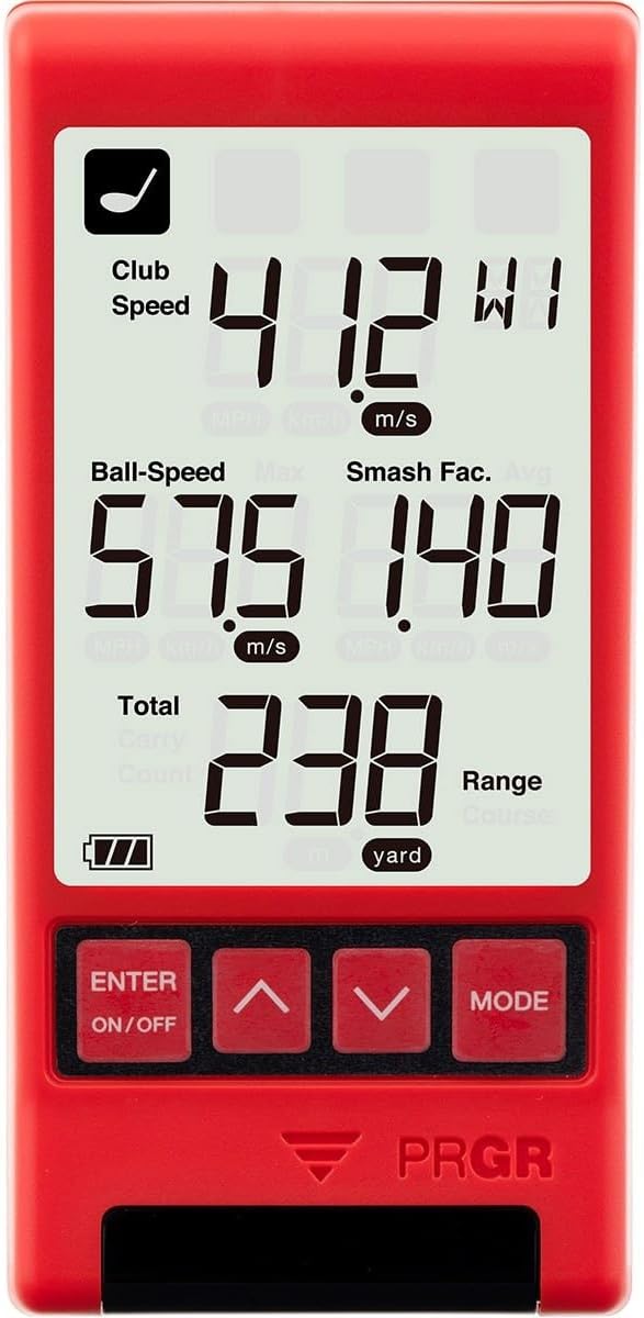 PRGR RED EYES HS130 Personal Golf Launch Monitor