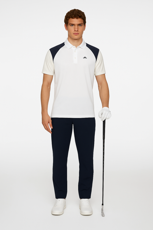 J.LINDEBERG BLOCK POLO SHIRT GMJT15088