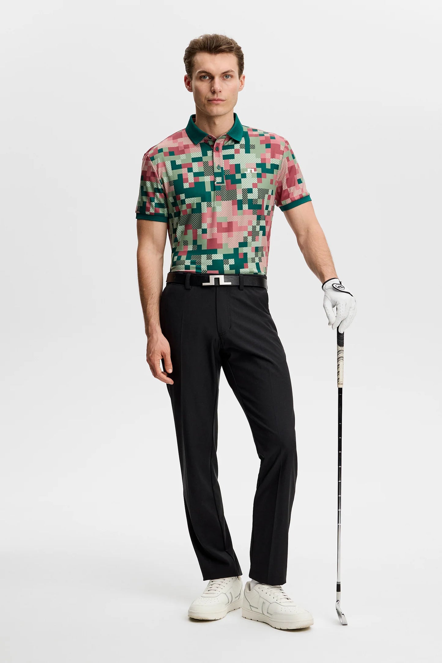 Bridger Tour Print Polo | J.Lindeberg